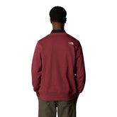 Felpa Uomo The North Face Drew Peak Light Bordeaux | NonSoloSport