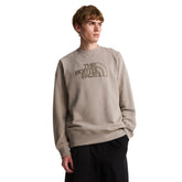 Felpa Uomo The North Face Drew Peak Light Grigio | NonSoloSport