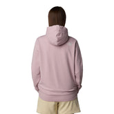 Felpa Donna The North Face Drew Peak Light Rosa Bianco | NonSoloSport