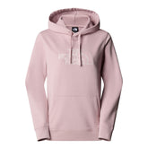 Felpa Donna The North Face Drew Peak Light Rosa Bianco | NonSoloSport