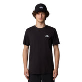 T-Shirt Uomo The North Face Reflective Redbox Nero | NonSoloSport