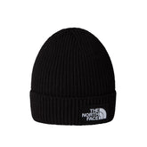 Berretto Bambino The North Face Logo Box Cuffed Nero | NonSoloSport