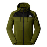 Felpa Uomo The North Face Reaxion Fleece Verde Nero | NonSoloSport