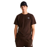 T-Shirt Uomo The North Face Evolution Simple Dome Marrone Scuro | NonSoloSport