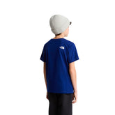 T-Shirt Ragazzo The North Face Evolution Half Dome Blu Bianco | NonSoloSport