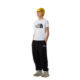 T-Shirt Bambino The North Face Teen Easy Bianco Nero | NonSoloSport