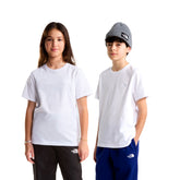 T-Shirt Ragazzo The North Face Teen Evolution Simple Dome Bianco | NonSoloSport