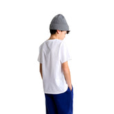 T-Shirt Ragazzo The North Face Teen Evolution Simple Dome Bianco | NonSoloSport