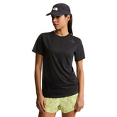 T-Shirt Donna The North Face Bitmap Logo Nero | NonSoloSport