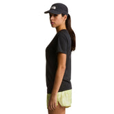 T-Shirt Donna The North Face Bitmap Logo Nero | NonSoloSport