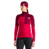 Giacca Donna The North Face Stormgap Power Grid Rosso Bordeaux | NonSoloSport