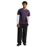 T-Shirt Uomo The North Face Evolution Box Half Dome Regular Viola | NonSoloSport