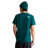 T-Shirt Uomo The North Face Evolution Box Half Dome Regular Verde | NonSoloSport