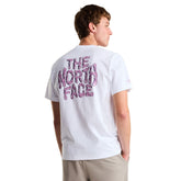 T-Shirt Uomo The North Face Drip Logo Bianco | NonSoloSport