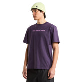 T-Shirt Uomo The North Face Logo Twist Viola | NonSoloSport