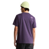 T-Shirt Uomo The North Face Logo Twist Viola | NonSoloSport