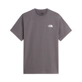 T-Shirt Uomo The North Face NSE Box Regular Grigio Bianco | NonSoloSport
