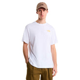 T-Shirt Uomo The North Face Pitch A Tent Relaxed Bianco Multicolor | NonSoloSport