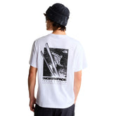 T-Shirt Uomo The North Face Tested And Proven Bianco Nero | NonSoloSport
