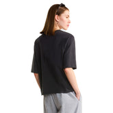 T-Shirt Donna The North Face Essential Simple Dome Nero Bianco | NonSoloSport