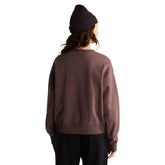 Felpa Donna The North Face Essential Simple Dome Marrone | NonSoloSport
