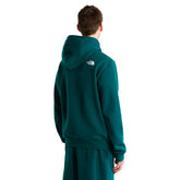 Felpa Uomo The North Face Box Half Dome Verde | NonSoloSport