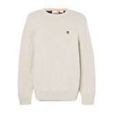 Timberland Maglione Girocollo Small Logo Uomo Beige | NonSoloSport