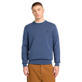 Felpa Uomo Timberland Williams River Blu Scuro | NonSoloSport