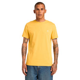 T-Shirt Uomo Timberland Dunstan River Giallo | NonSoloSport