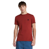 T-Shirt Uomo Timberland Dunstan River Rosso | NonSoloSport