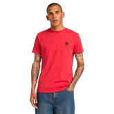 T-Shirt Uomo Timberland Dunstan River Rosso | NonSoloSport