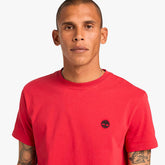T-Shirt Uomo Timberland Dunstan River Rosso | NonSoloSport