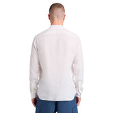 Camicia Uomo Timberland Mill Brook Bianco | NonSoloSport
