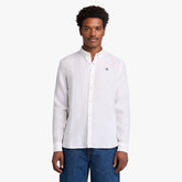 Camicia Uomo Timberland Botton Down Bianco | NonSoloSport