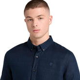 Camicia Uomo Timberland Mill Brook Blu Navy | NonSoloSport