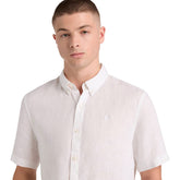 Camicia Uomo Timberland Mill Brook Bianco | NonSoloSport