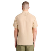 Camicia Uomo Timberland Mill Brook Beige | NonSoloSport