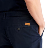 Bermuda Uomo Timberland Chino Twill Stretch Navy | NonSoloSport