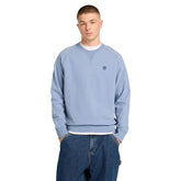 Felpa Uomo Timberland Exeter River Girocollo Blu | NonSoloSport