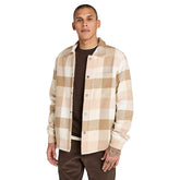 Camicia Uomo Timberland Fodera a Pelo Lungo Beige | NonSoloSport
