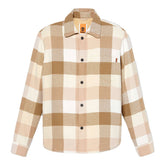 Camicia Uomo Timberland Fodera a Pelo Lungo Beige | NonSoloSport