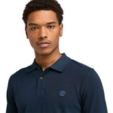 Polo Uomo Timberland Piqué Millers River Blu | NonSoloSport