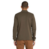 Polo Manica Lunga Uomo Timberland Millers River Verde | NonSoloSport