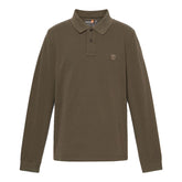 Polo Manica Lunga Uomo Timberland Millers River Verde | NonSoloSport