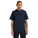 T-Shirt Uomo Timberland Hampthon Blu Scuro | NonSoloSport