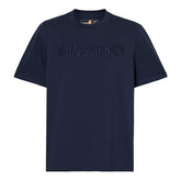 T-Shirt Uomo Timberland Hampthon Blu Scuro | NonSoloSport