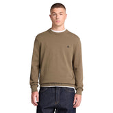 Maglione Uomo Timberland Williams River Verde Scuro | NonSoloSport