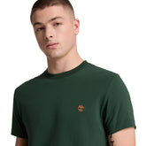 T-Shirt Uomo Timberland Dunstan River Verde Scuro | NonSoloSport
