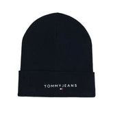 Berretto Tommy Jeans Linear Logo Blu | NonSoloSport