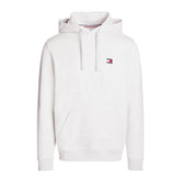 Felpa Uomo Tommy Jeans Badge Grigio | NonSoloSport